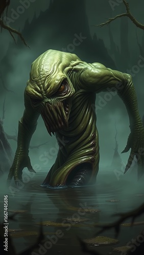 Microstock Suitability Analysis for Fantasy Monster Illustration