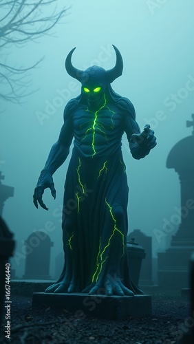 Gothic Monster Halloween Display