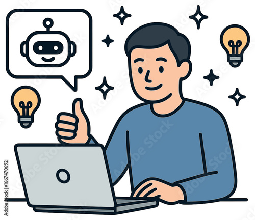 Interactive virtual assistance vector: ai-powered technology for enhanced human-computer interaction