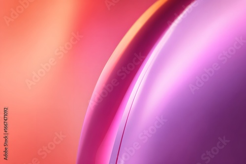 Blurred background with a soft gradient of pink and purple colors, a vector illustration depicting the close-up