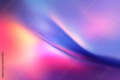 Blurred background with a soft gradient of pink and purple colors, a vector illustration depicting the close-up