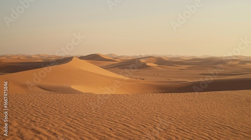 Fototapeta Naklejka Na Ścianę i Meble -  desert sand dunes