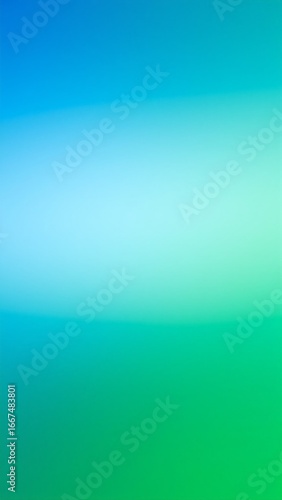 A vibrant blur of blue and green hues creates a dynamic background.