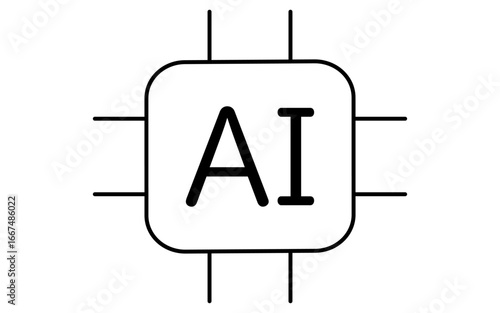 AIのフィンテックアイコン