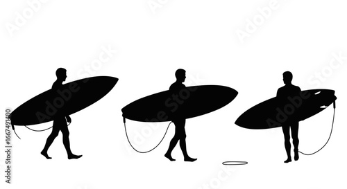 Surfing Sport Icon Surfer on Surfboard Vector Pictogram