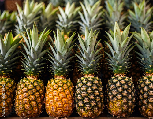 pineapple on the market