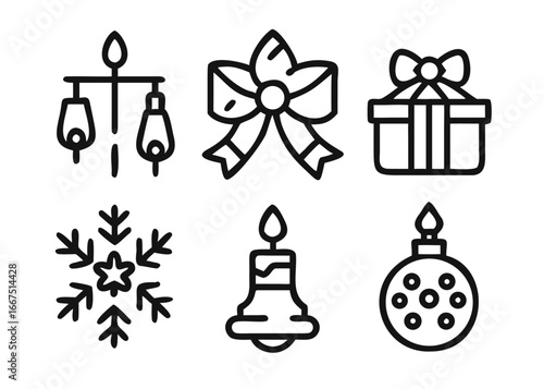 Festive home decorations collection featuring seasonal ornaments and festive accents for holiday celebrations