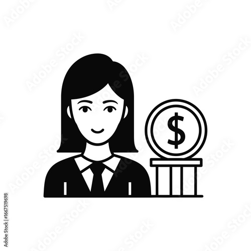 Vector art of calculator with oil barrels and coins, symbolizing financial investment and economic growth