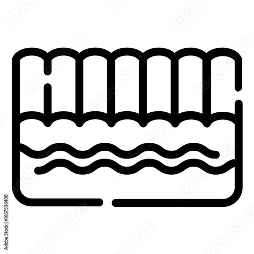 Grilled Bread Snack Icon