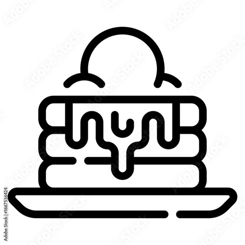 Siam Pancake Vector Icon