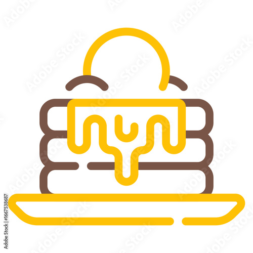 Siam Pancake Vector Icon
