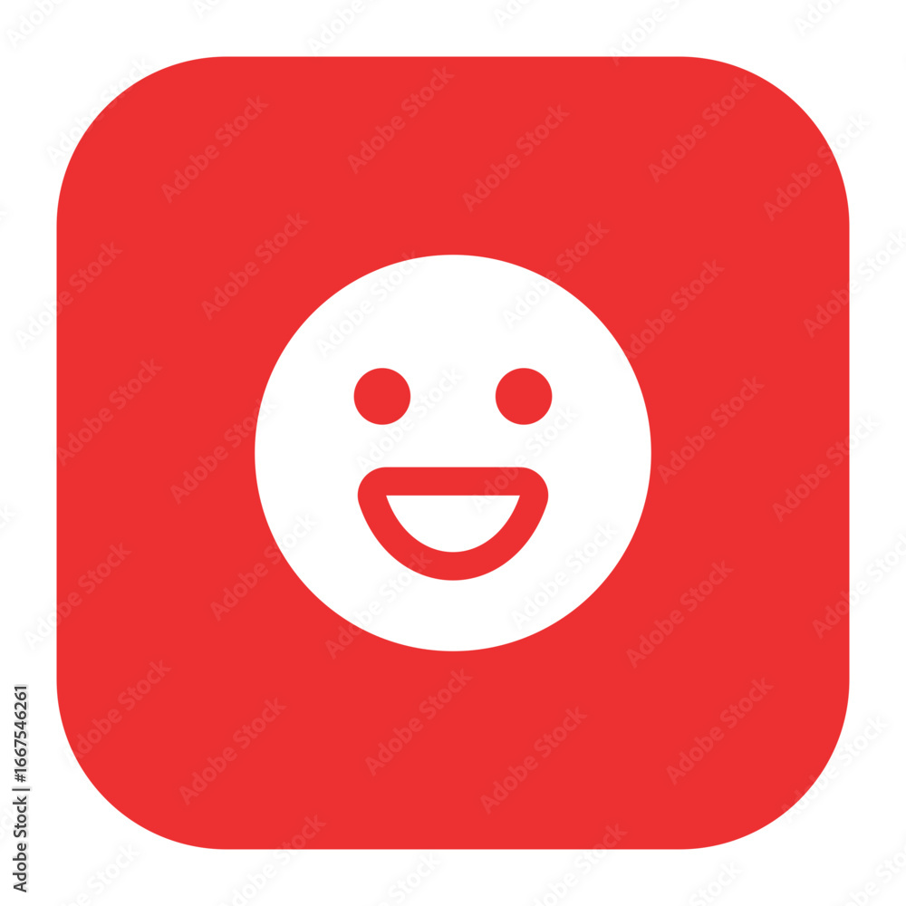 Fototapeta premium smiley icon for illustration