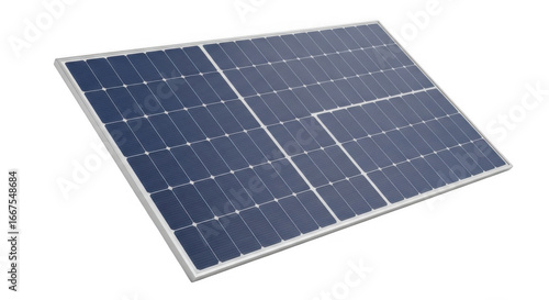 High Efficiency Solar Panel Generating Clean Renewable Energy From Sunlight For Sustainable Power Solutions