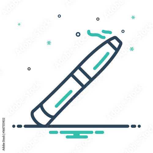 Mix icon for cigar