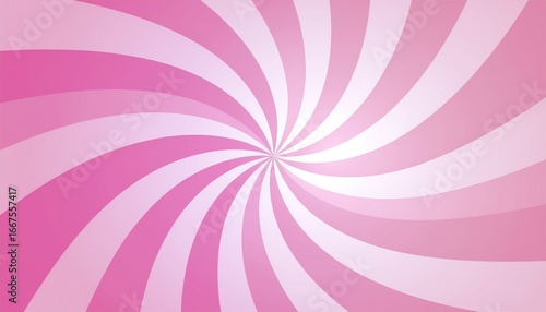 Radial Psychedelic Spiral with Twirling Rays. Abstract Swirl Ice Cream Style Vector Illustration