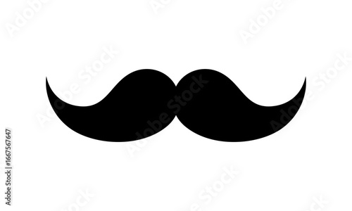 Simple Moustache logo