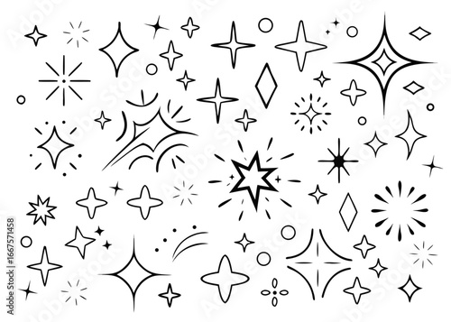 Sparkling celestial body design featuring glittering shimmer and bright magical light elements for creative projects