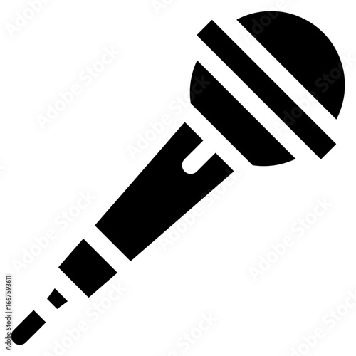 Microphone   Glyph Icon