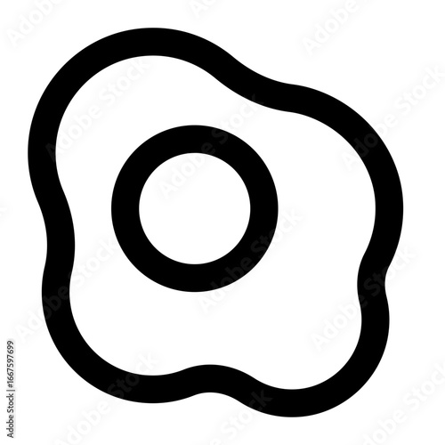 omelette icon for illustration