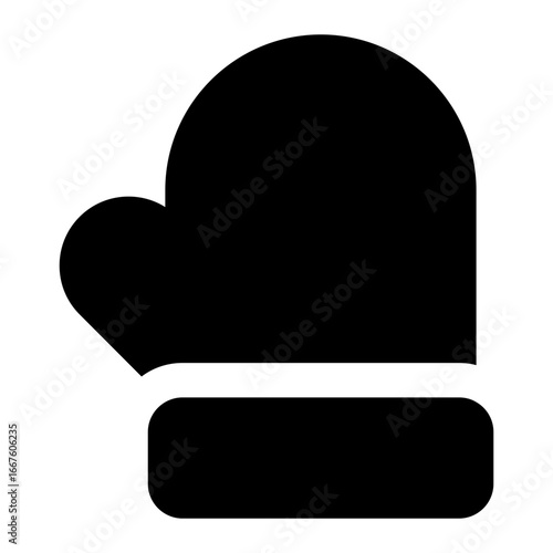 gloves icon for illustration