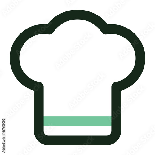 chef hat icon for illustration