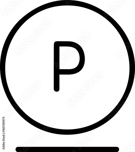 Laundry icon. Professional dry-cleaning in: perchloroethylene, hydrocarbons