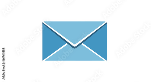 Essential graphical representation of a closed mail envelope, perfect for digital communication interfaces, symbolizing messages, email, and direct correspondence services