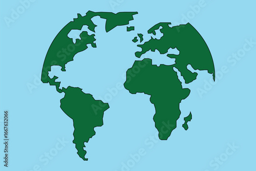 Planet icon set. Global map. Map symbol. international earth globe icon, World globe icon, Line vector