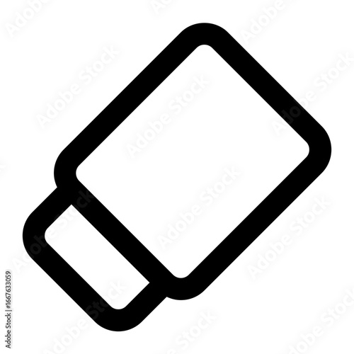 eraser icon for illustration