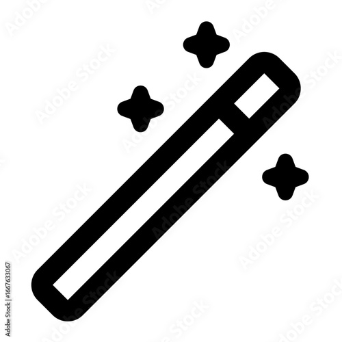 magic wand icon for illustration