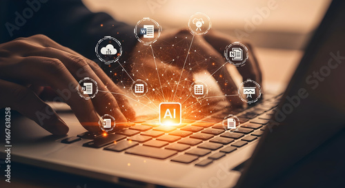 Unlock innovation with AI technology, connecting data and transforming business processes for future growth