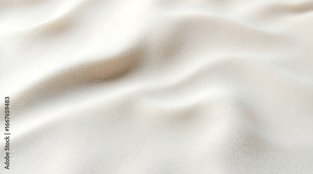 Fototapeta premium Smooth swirl sand waves of elegant backdrop for soft silky decoration.