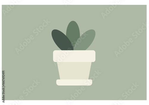 Flat style vector illustration of indoor houseplants in pots. Includes tropical, exotic, and decorative foliage such as monstera, aloe, ficus, palm, for modern interior decoration.