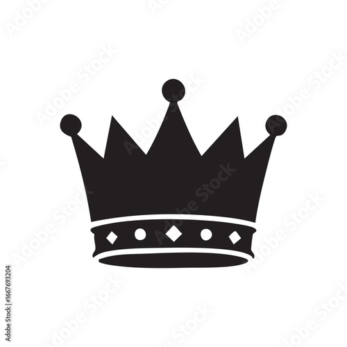 crown isolated on white