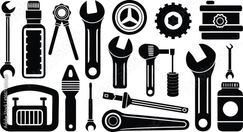 set of Autos tools