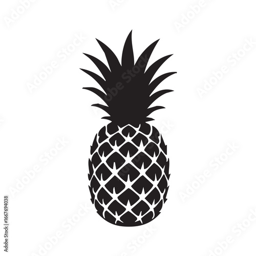 pineapple vector illustration