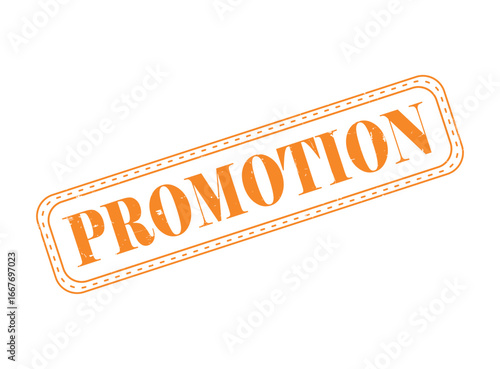Promotion Rubber Stamp Seal with an Outline