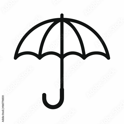 umbrella isolated on white background