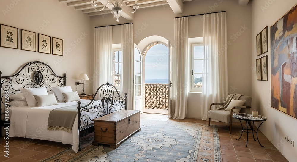 © Joko - Elegant bedroom with ocean view © Joko - Elegant bedroom with ocean view