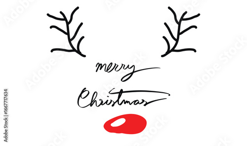 reindeer drawing black color merry christmas xmas holiday happy new year december month santa claus merry christmas xmas happy new year event banner object poster mammal merry christmas reindeer gift