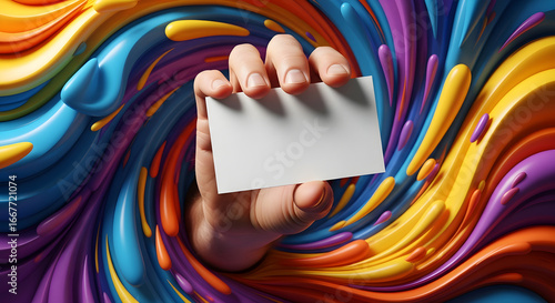 abstract colorful background with copyspace