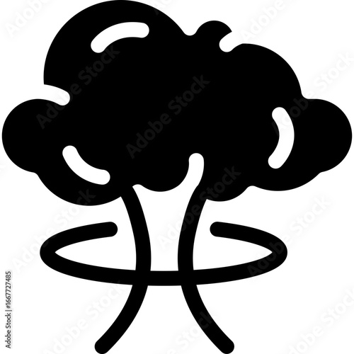 strike or bombing in a conflict or security context