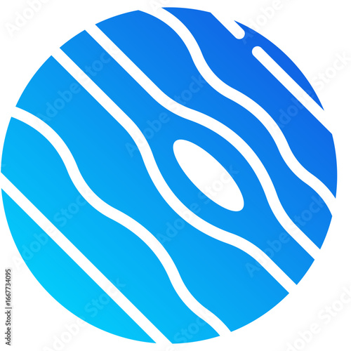 jupiter gradient fill icon