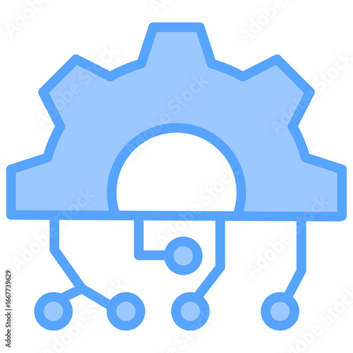 Deep Learning Glyph Icon