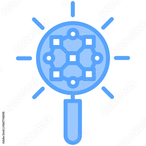 Pattern Recognition Glyph Icon