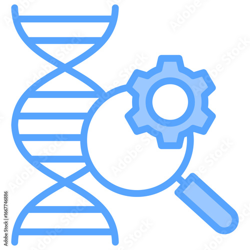 Genetic Algorithms Glyph Icon