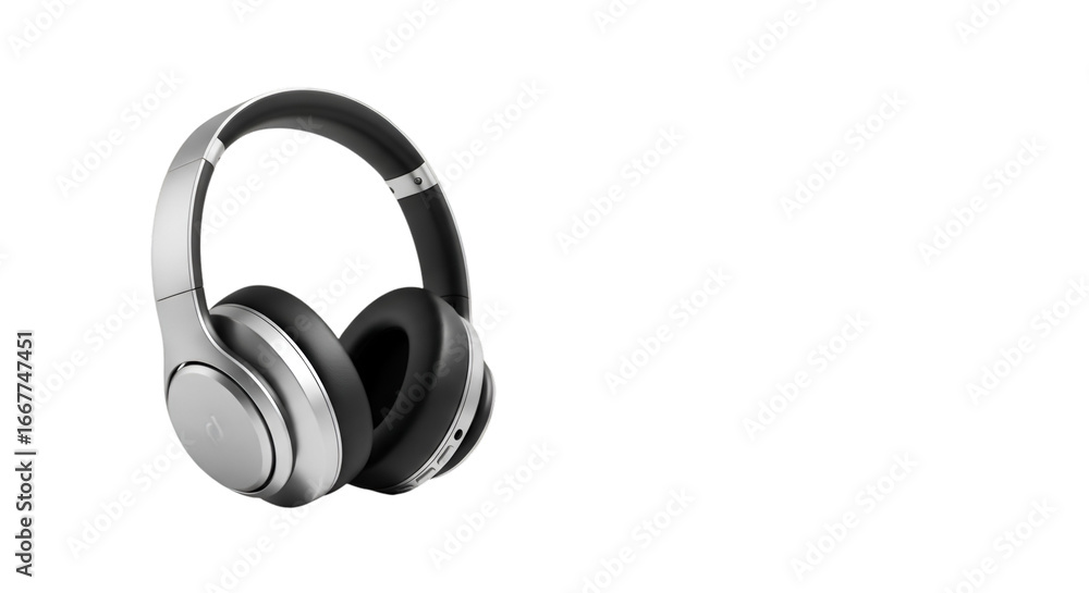 Fotografie headphones isolated on white background