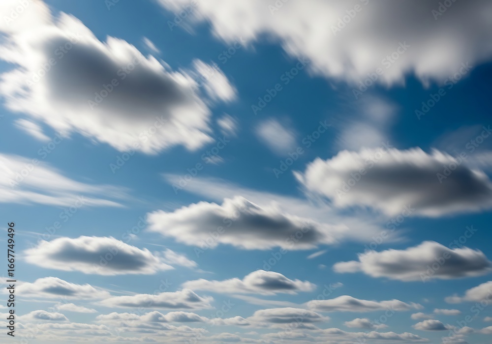 Fototapeta premium Cloudy blue sky