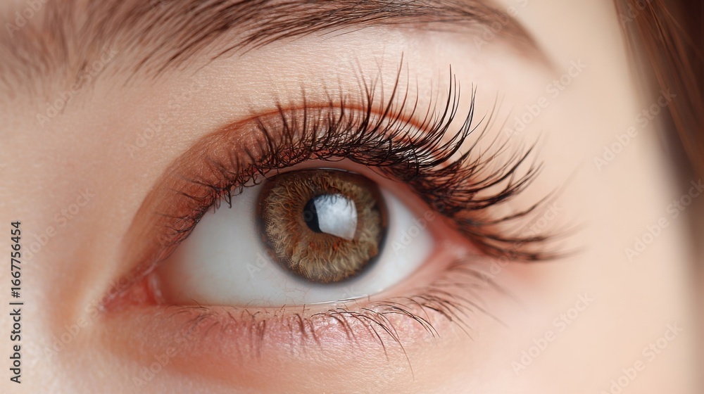 Obraz premium 女性の目元