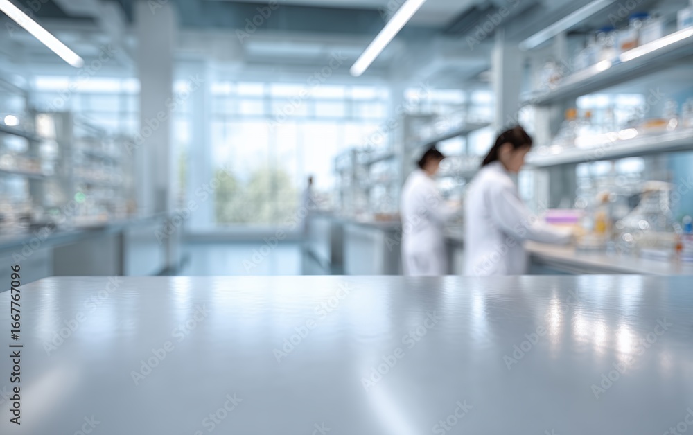 Fototapeta premium scientists work in modern laboratory environment